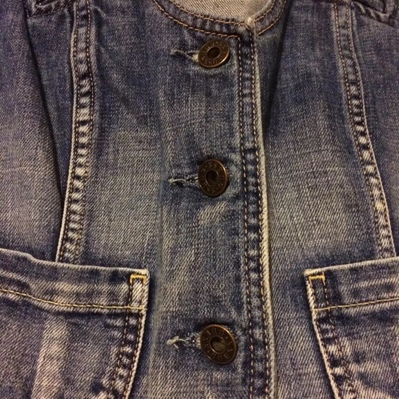 Vintage Guess Denim Jean Vest - Picture 5 of 7